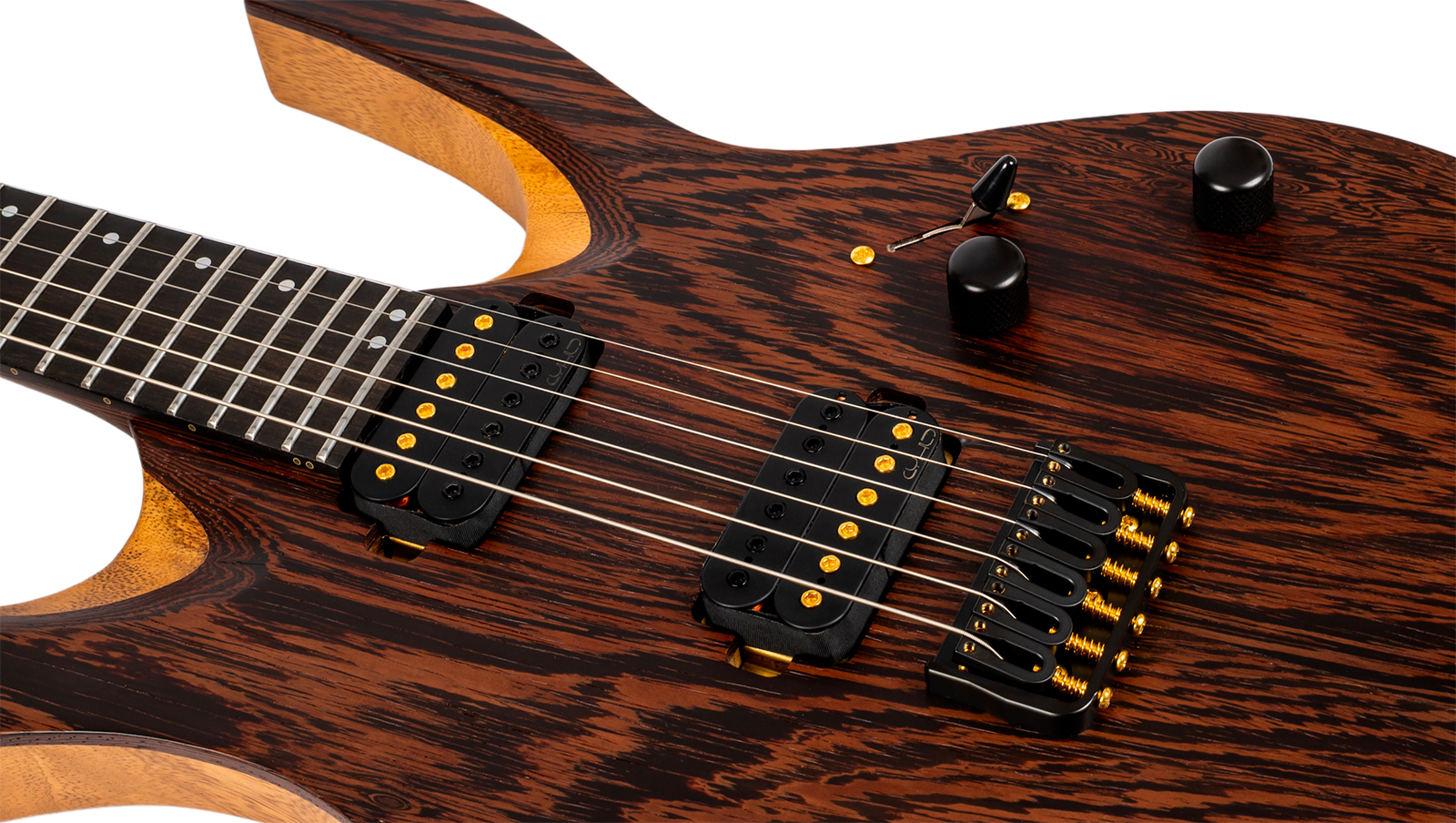 Spira Guitars S1000 Pro 2h Ht Eb - Satin Natural - Elektrische gitaar in Strat vorm - Variation 4