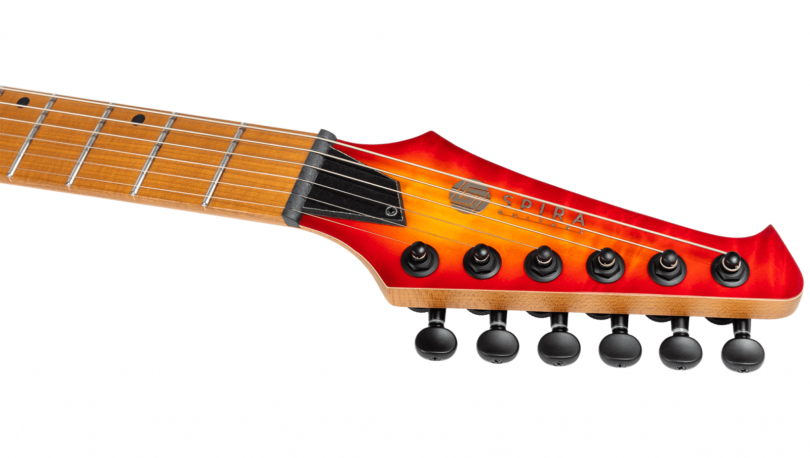 Spira Guitars S500 Qfb 2h Ht Mn - Fireburst - Elektrische gitaar in Strat vorm - Variation 3