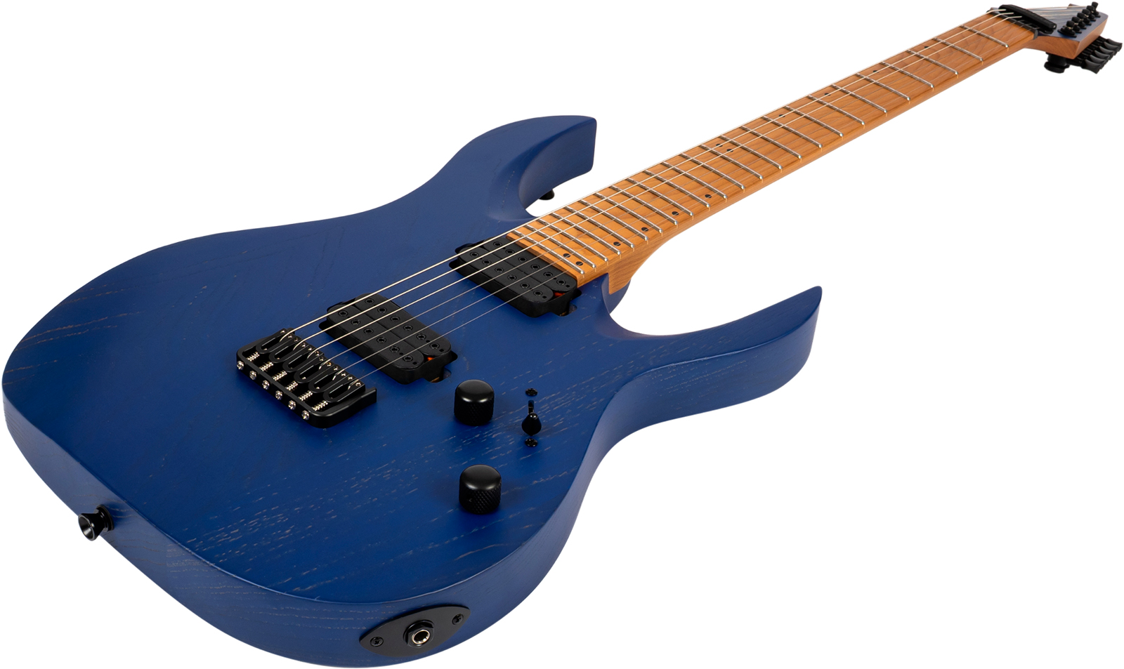 Spira Guitars S600 Abl 2h Ht Eb - Stained Blue - Elektrische gitaar in Strat vorm - Variation 2