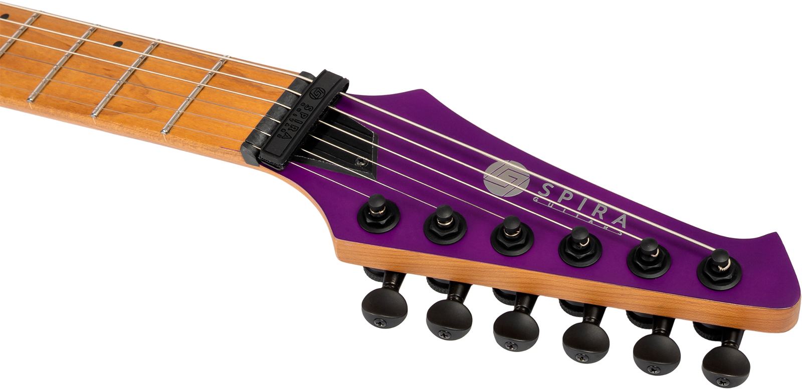 Spira Guitars S600 App 2h Ht Eb - Stained Purple - Elektrische gitaar in Strat vorm - Variation 4