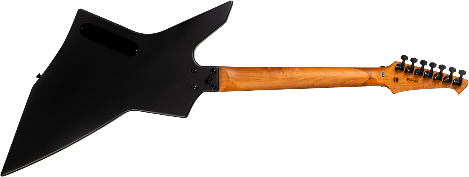 Spira Guitars X407 Mbk 7c 2h Ht Mn - Black Satin - Metal elektrische gitaar - Variation 1