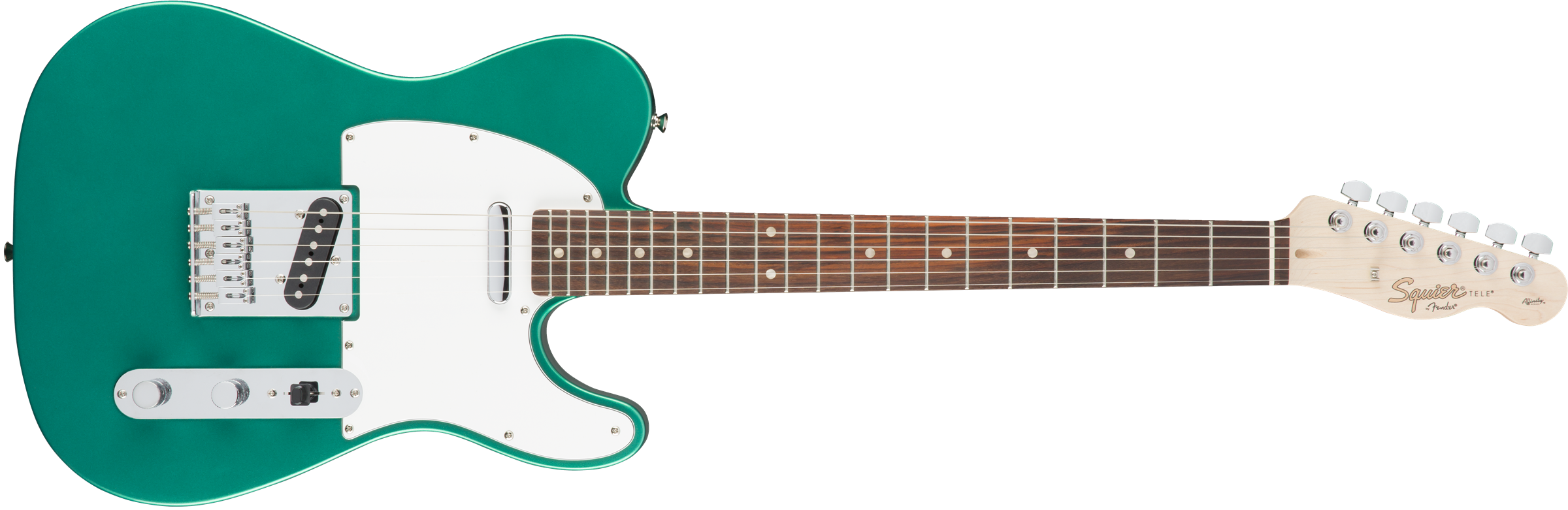 Squier Tele Affinity Series 2019 Lau - Race Green - Televorm elektrische gitaar - Variation 1