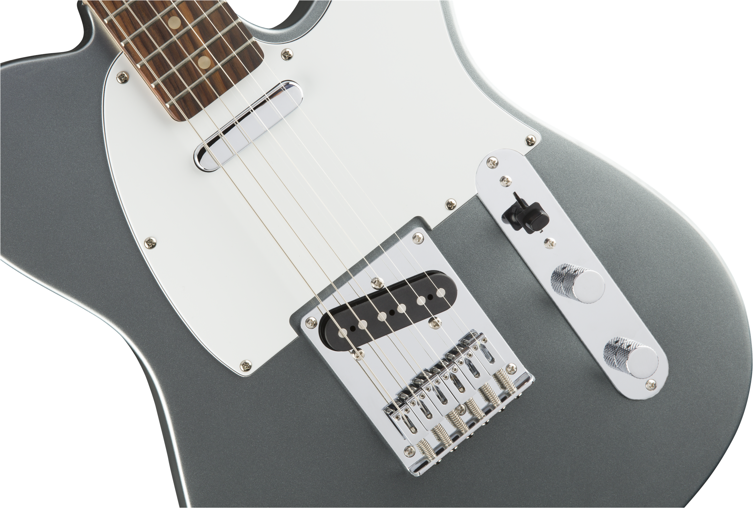 Squier Tele Affinity Series 2019 Lau - Slick Silver - Televorm elektrische gitaar - Variation 3