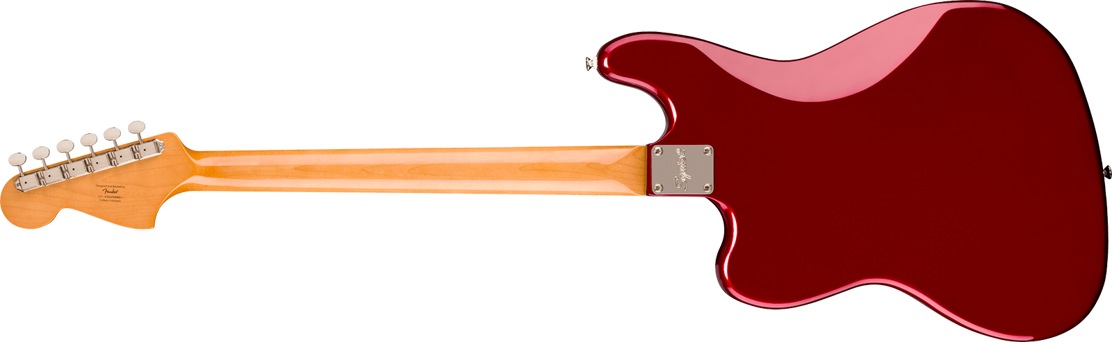 Squier Bass Vi Classic Vibe Ltd 3s Trem Lau - Candy Apple Red W/ Matching Headstock - Solid body elektrische bas - Variation 1