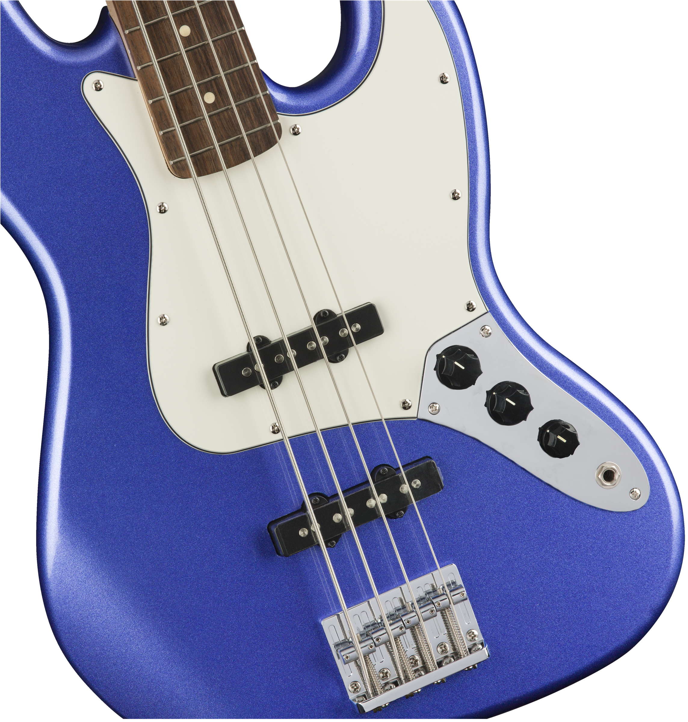 Squier Contemporary Jazz Bass Lau - Ocean Blue Metallic - Solid body elektrische bas - Variation 2