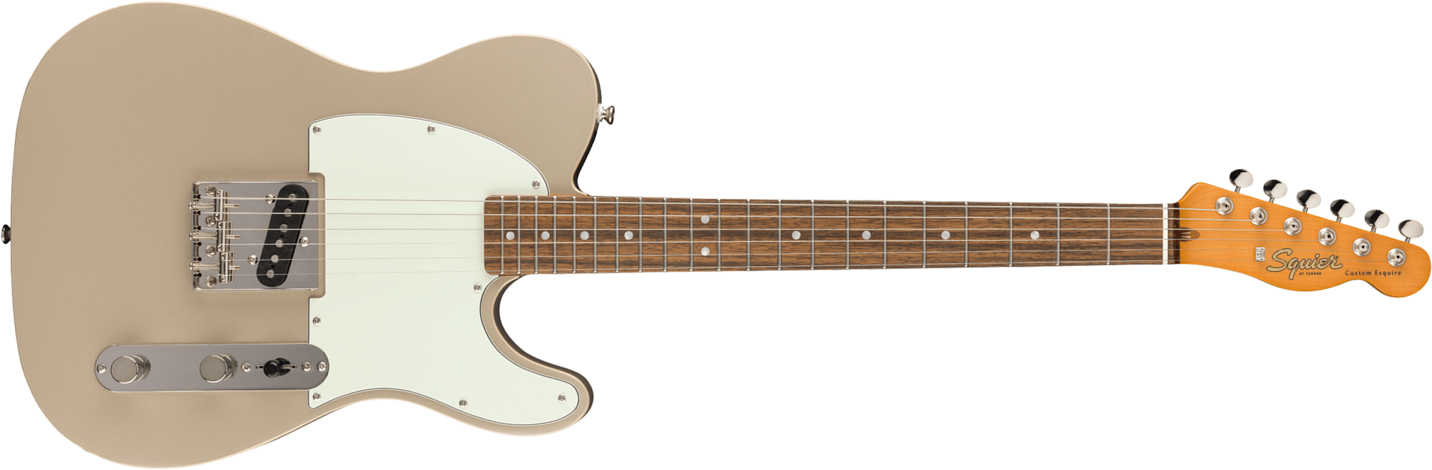 Squier Esquire / Tele Custom 60s Classic Vibe Fsr Ltd 1s Ht Lau - Shoreline Gold - Televorm elektrische gitaar - Main picture