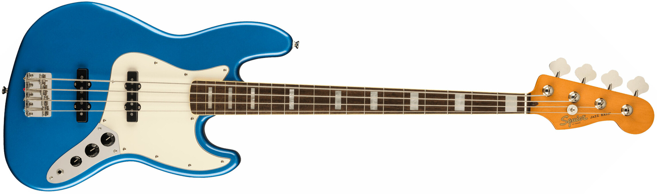 Squier Jazz Bass Classic Vibe '60s Fsr Ltd Lau - Lake Placid Blue - Solid body elektrische bas - Main picture