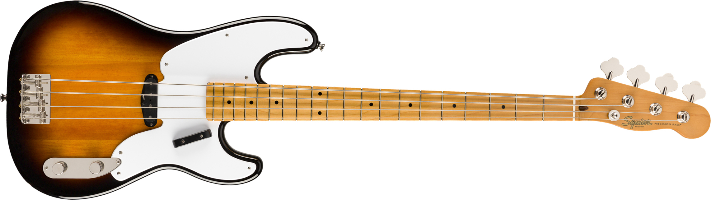 Squier Precision Bass '50s Classic Vibe 2019 Mn - 2-color Sunburst - Solid body elektrische bas - Main picture