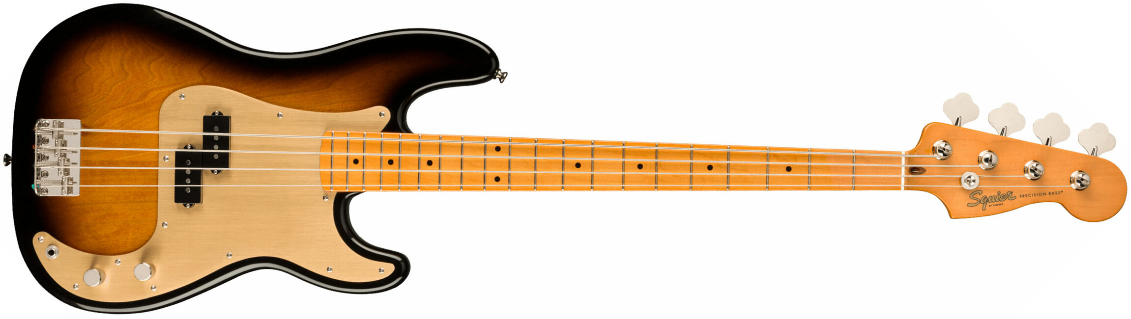 Squier Precision Bass Late '50s Classic Vibe Fsr Ltd Mn - 2-color Sunburst - Solid body elektrische bas - Main picture