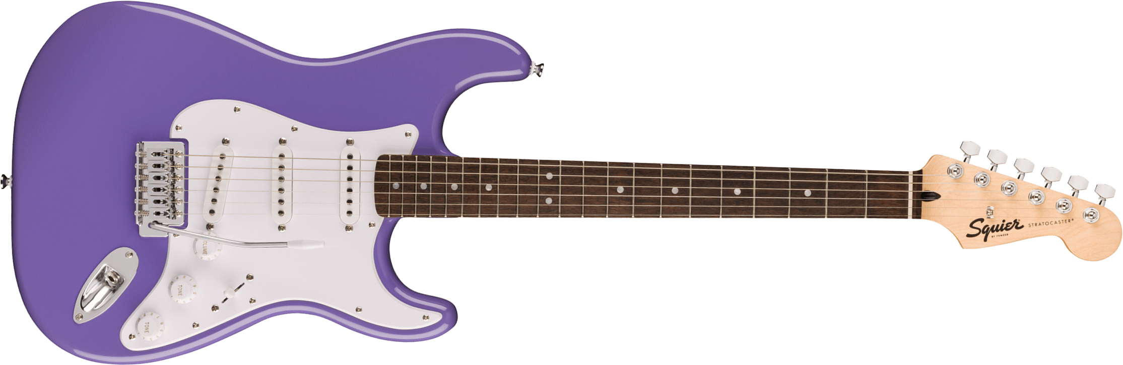 Squier Strat Sonic 3s Trem Lau - Ultraviolet - Elektrische gitaar in Str-vorm - Main picture