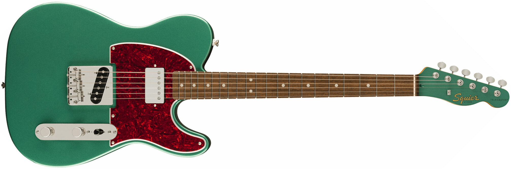 Squier Tele 60s Classic Vibe Ltd Sh Ht Lau - Sherwood Green W. Matching Headstock - Televorm elektrische gitaar - Main picture