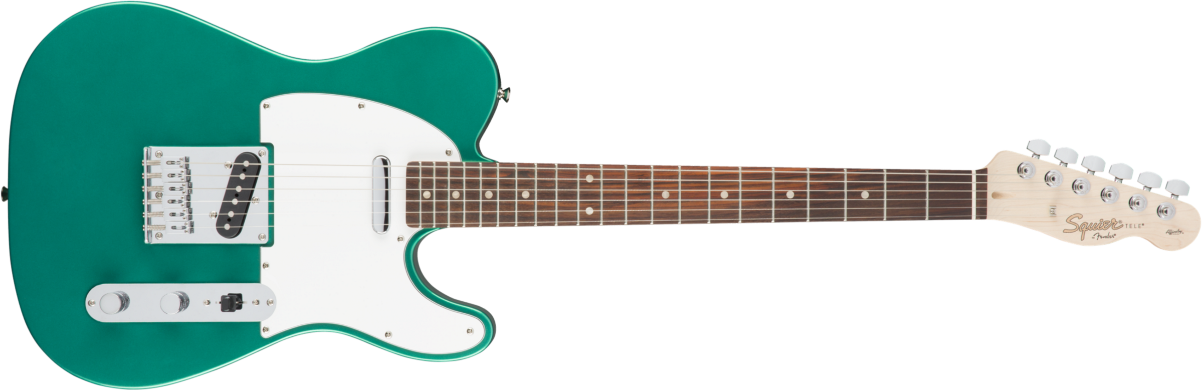 Squier Tele Affinity Series 2019 Lau - Race Green - Televorm elektrische gitaar - Main picture