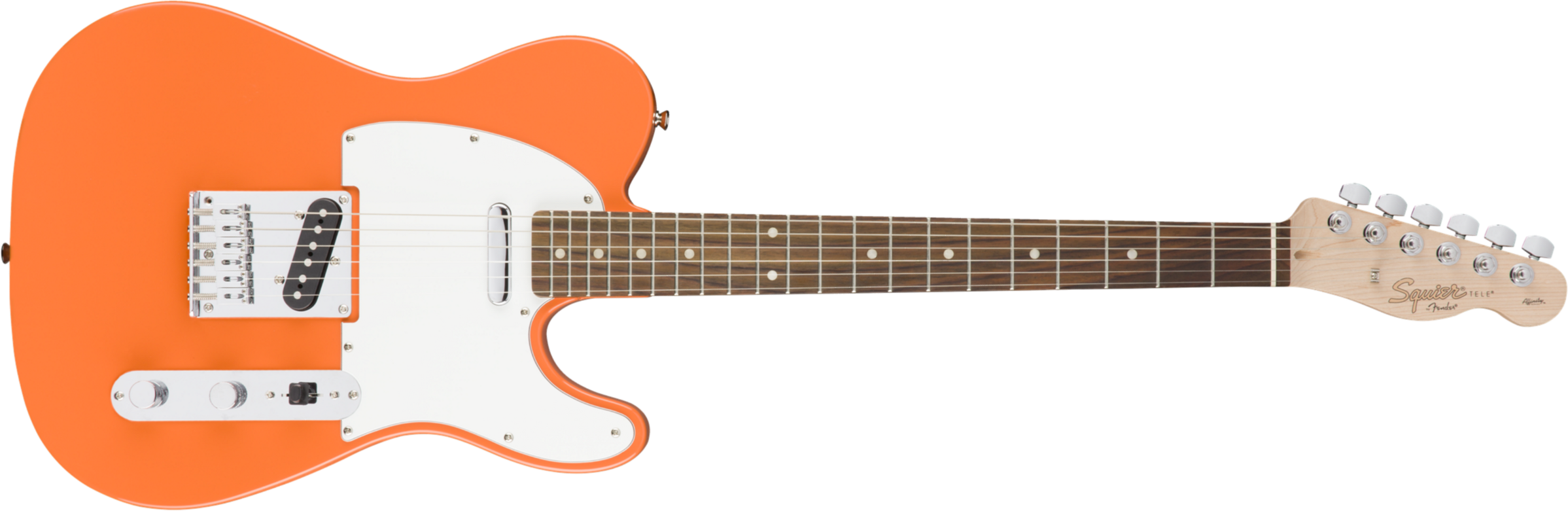 Squier Tele Affinity Series 2019 Lau - Competition Orange - Televorm elektrische gitaar - Main picture