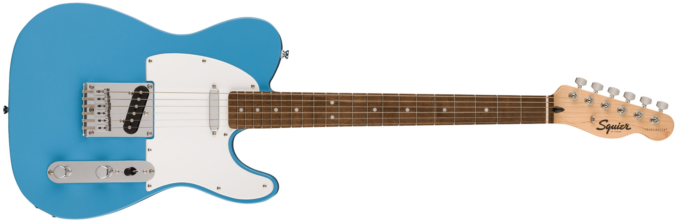 Squier Tele Sonic 2s Ht Lau - California Blue - Televorm elektrische gitaar - Main picture