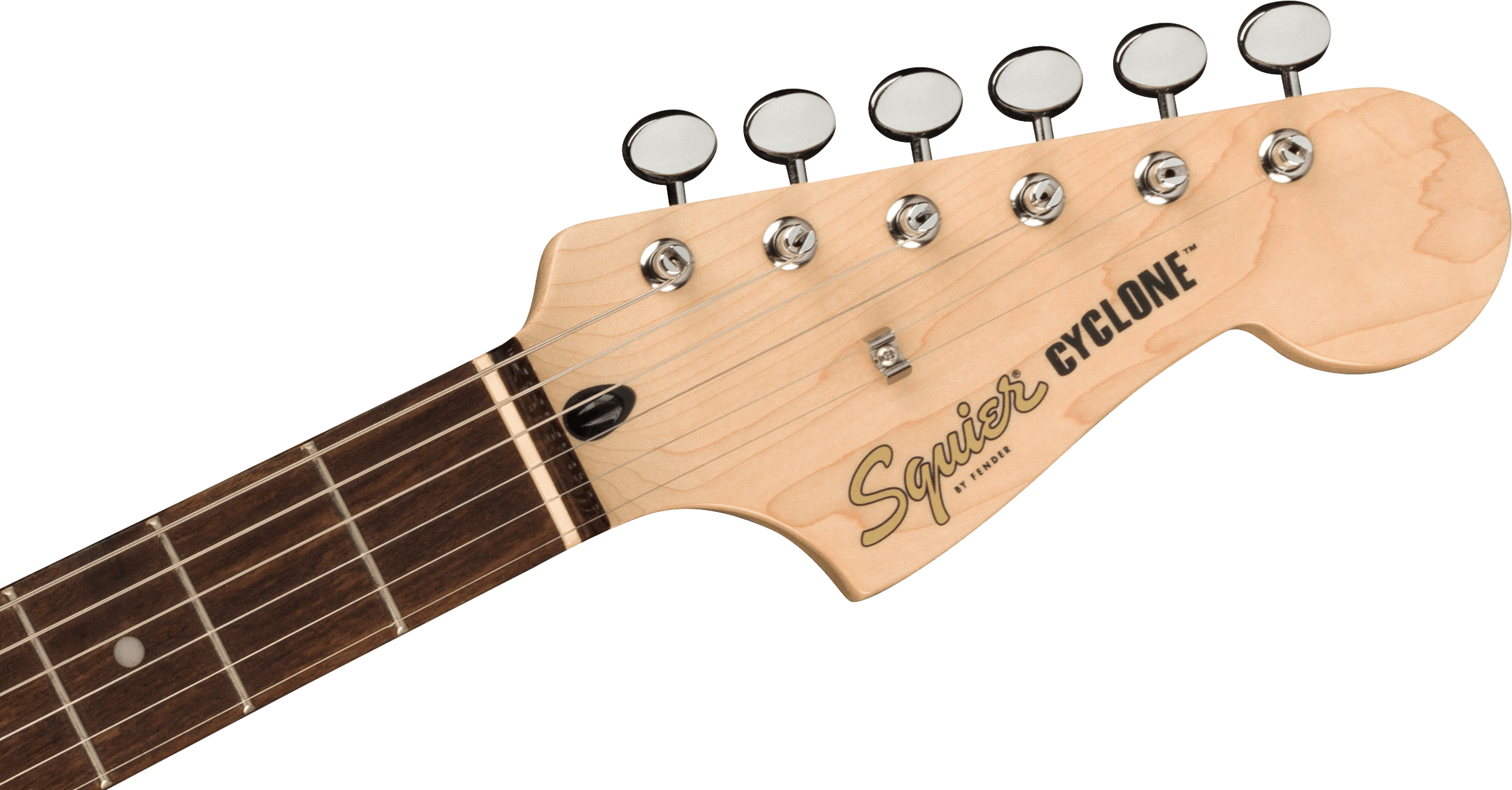 Squier Cyclone Paranormal 3s Trem Lau - Candy Apple Red - Retro-rock elektrische gitaar - Variation 3
