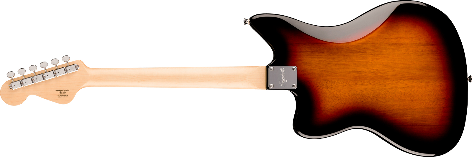 Squier Electric Vi Paranormal Shsc 2s Trem Lau - 3-color Sunburst - Retro-rock elektrische gitaar - Variation 1
