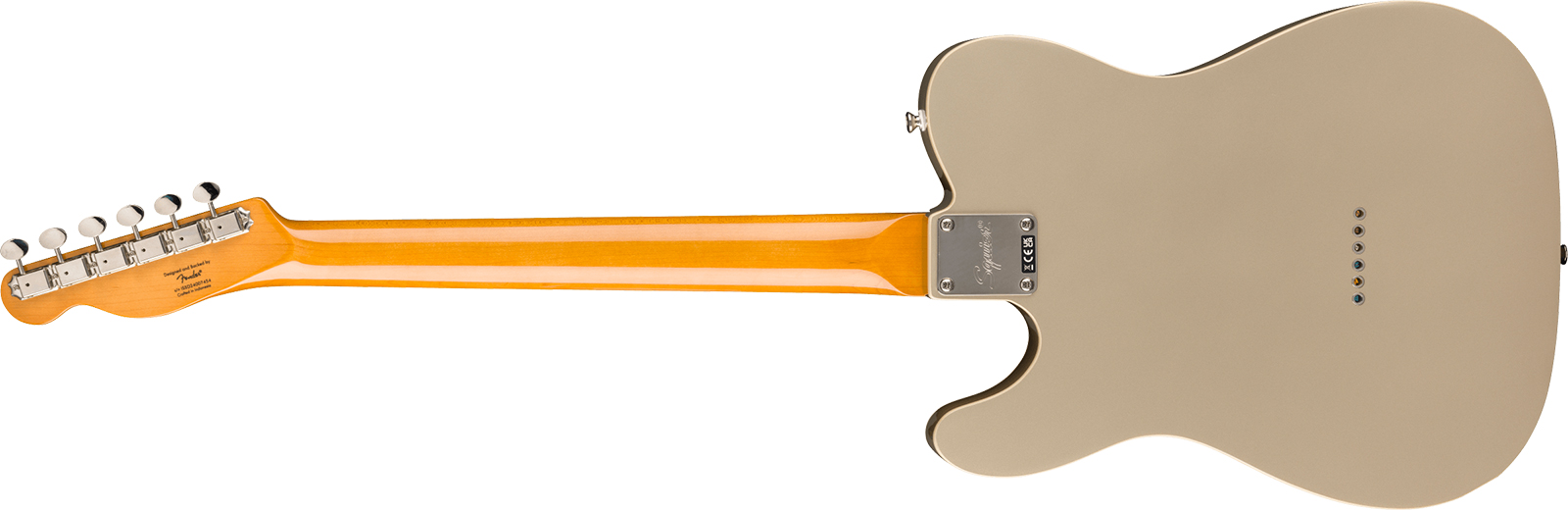 Squier Esquire / Tele Custom 60s Classic Vibe Fsr Ltd 1s Ht Lau - Shoreline Gold - Televorm elektrische gitaar - Variation 1