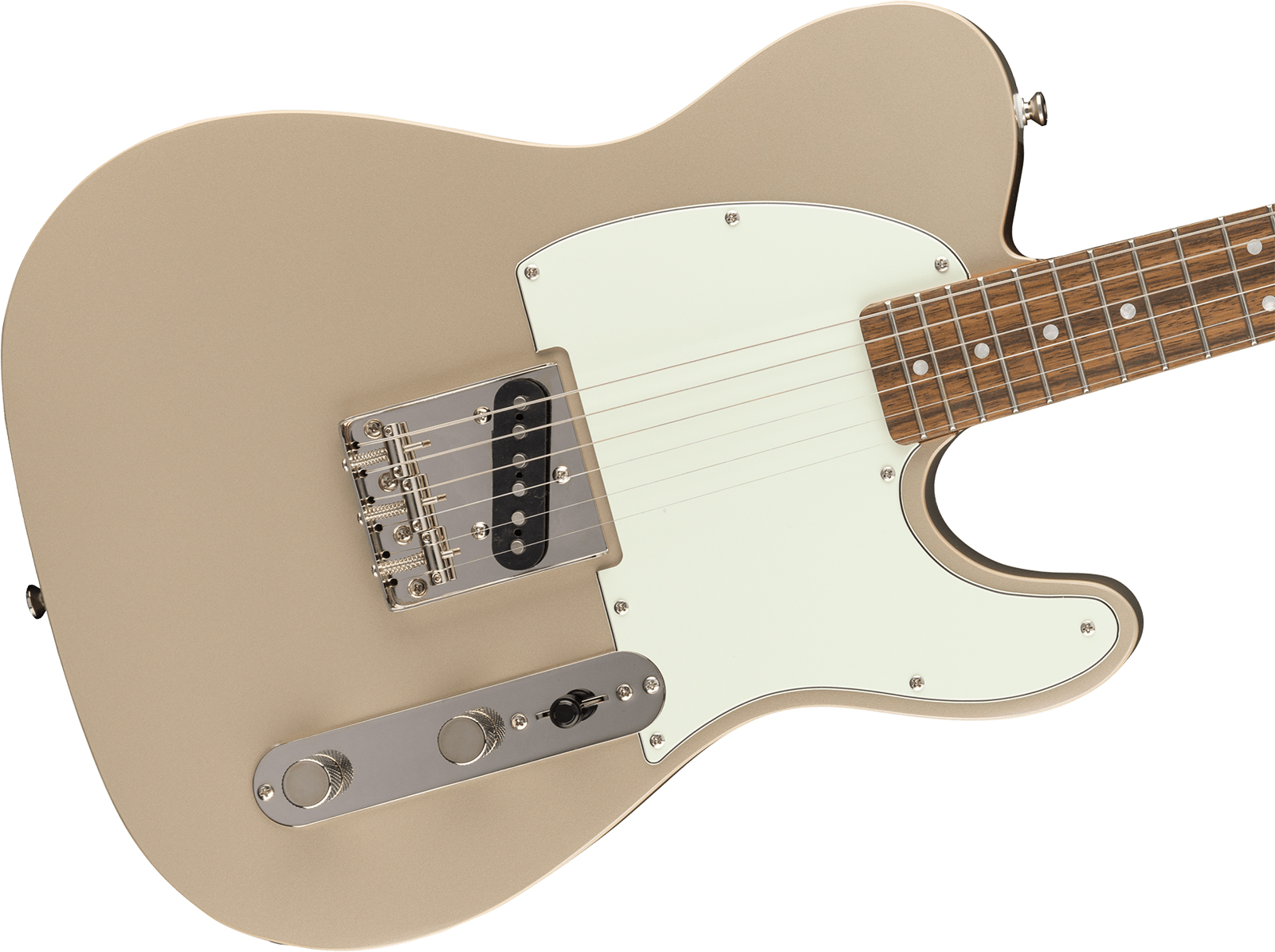 Squier Esquire / Tele Custom 60s Classic Vibe Fsr Ltd 1s Ht Lau - Shoreline Gold - Televorm elektrische gitaar - Variation 2