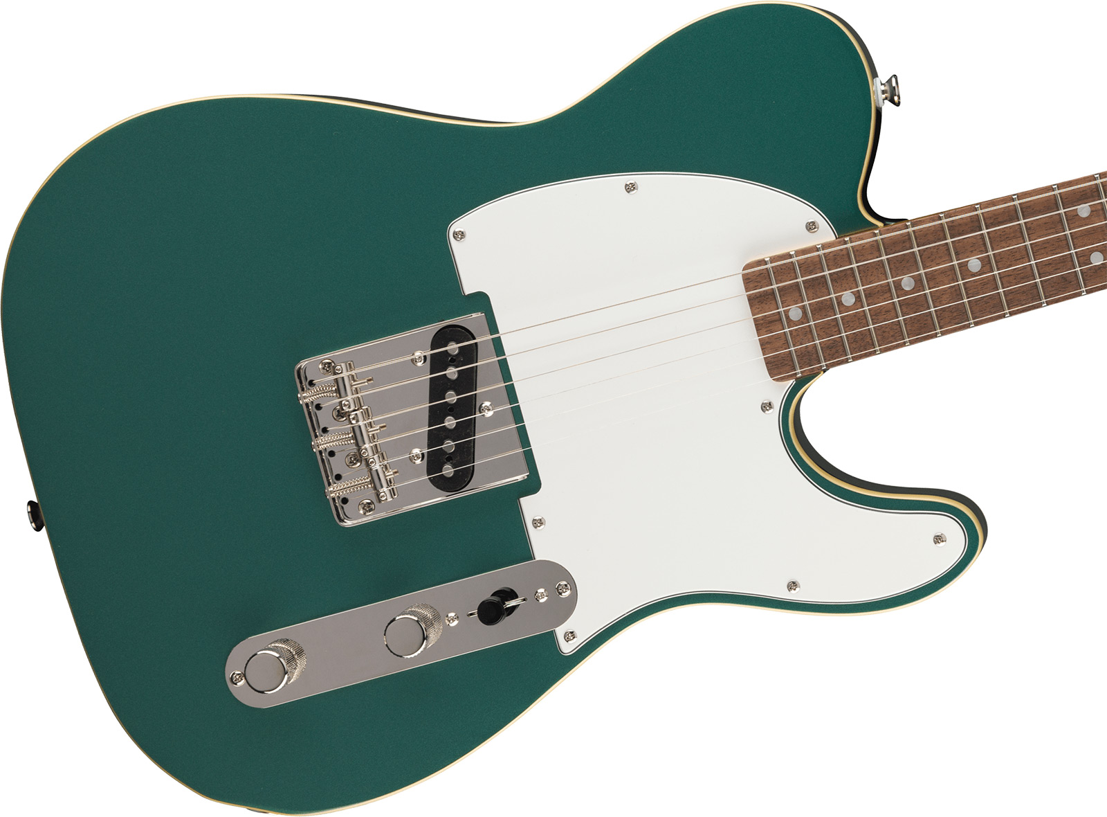 Squier Esquire / Tele Custom Classic Vibe 1s Ht Lau - Sherwood Green - Televorm elektrische gitaar - Variation 2