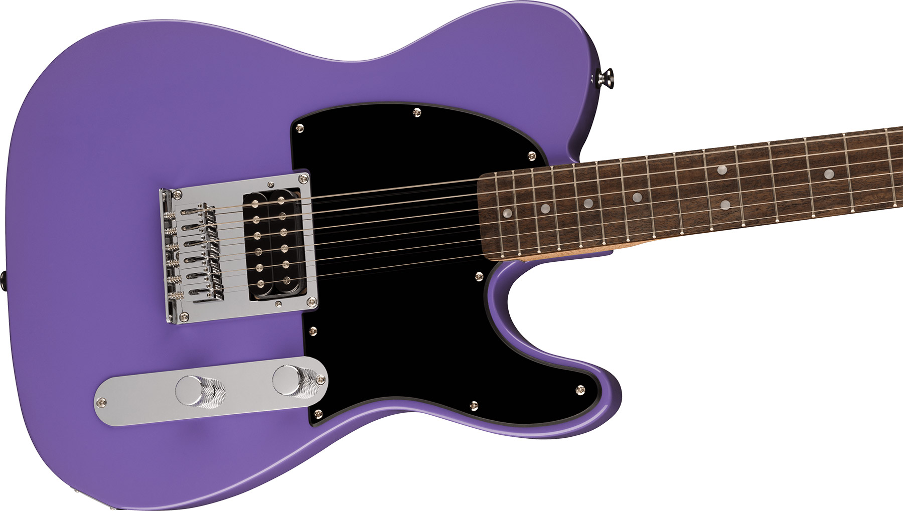 Squier Esquire/tele Sonic H Ht Lau - Ultraviolet - Televorm elektrische gitaar - Variation 2