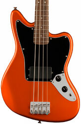 Solid body elektrische bas Squier FSR Affinity Series Jaguar Bass H - Metallic orange