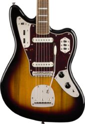 Retro-rock elektrische gitaar Squier Classic Vibe '70s Jaguar (LAU) - 3-color sunburst