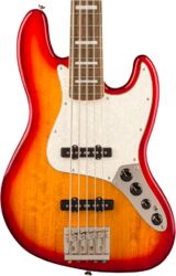 Solid body elektrische bas Squier Classic Vibe Active '70s Jazz Bass V 5-String (MN) - sienna sunburst