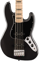 Solid body elektrische bas Squier Affinity Active Jazz Bass V 5-String - black metallic