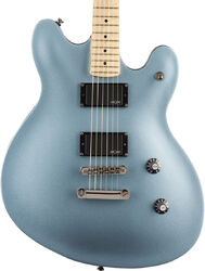 Retro-rock elektrische gitaar Squier Contemporary Active Starcaster - Ice blue metallic