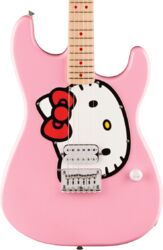 Elektrische gitaar in str-vorm Squier Fender x Hello Kitty Stratocaster with Gig Bag - Pink