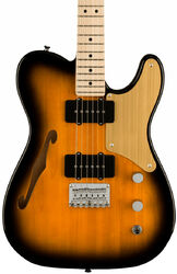 Semi hollow elektriche gitaar Squier Paranormal Cabronita Telecaster Thinline - 2-color sunburst