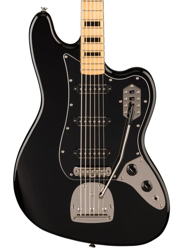 Solid body elektrische bas Squier Classic Vibe Bass VI FSR Ltd (MN) - black