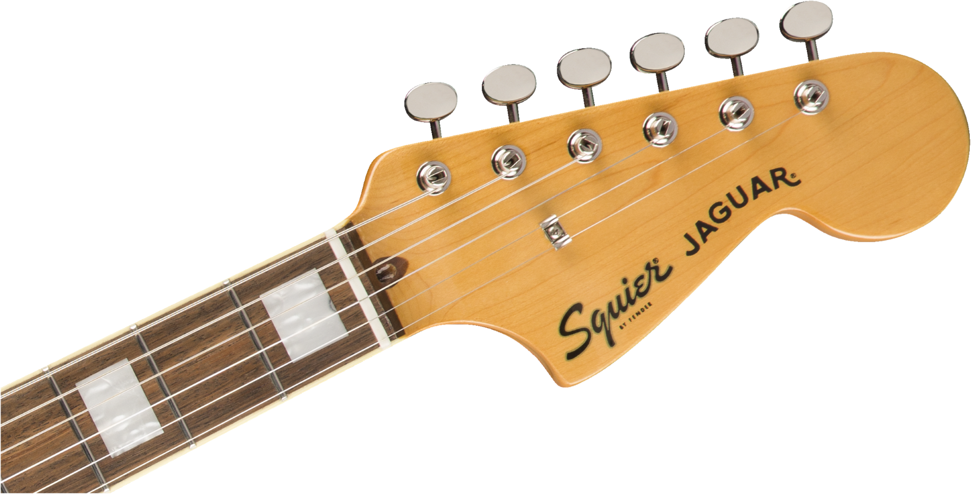 Squier Jaguar Classic Vibe 70s 2019 Lau - 3-color Sunburst - Retro-rock elektrische gitaar - Variation 5