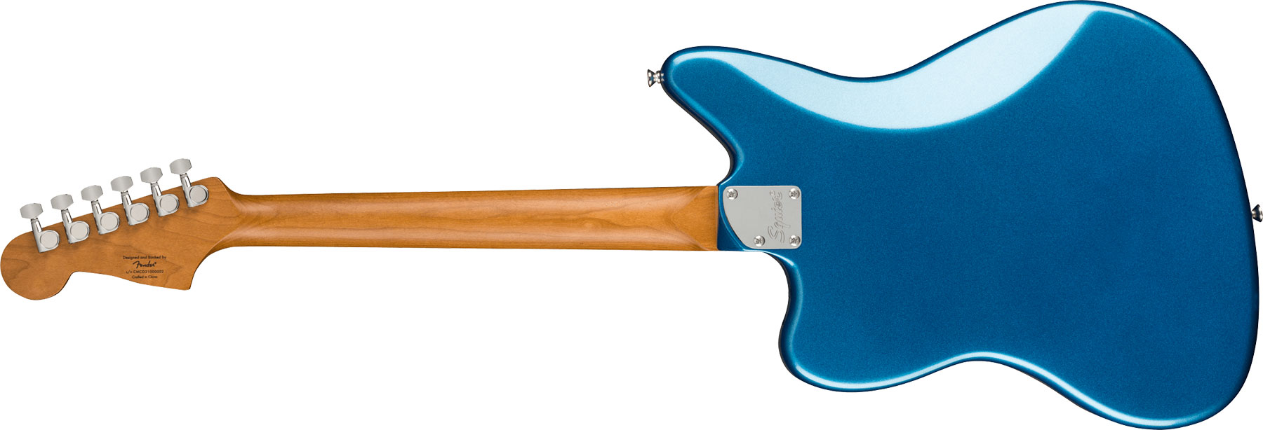Squier Jaguar Contemporary Hh St Fsr Ltd Ht Lau - Lake Placid Blue - Retro-rock elektrische gitaar - Variation 1