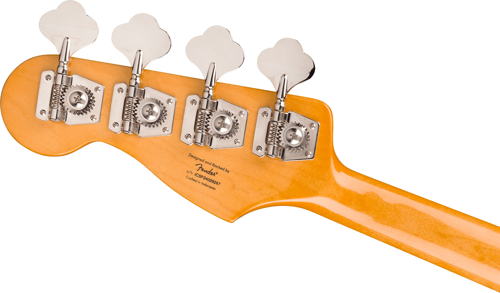 Squier Jazz Bass 60s Classic Vibe Lau - Tahitian Coral - Solid body elektrische bas - Variation 3
