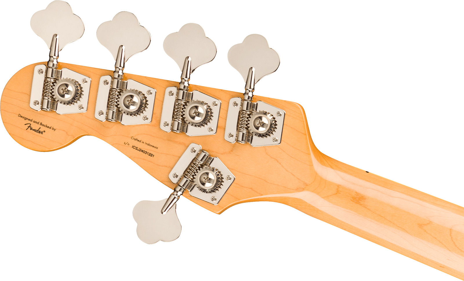 Squier Jazz Bass 70s Active V Classic Vibe 5c Mn - Sienna Sunburst - Solid body elektrische bas - Variation 3