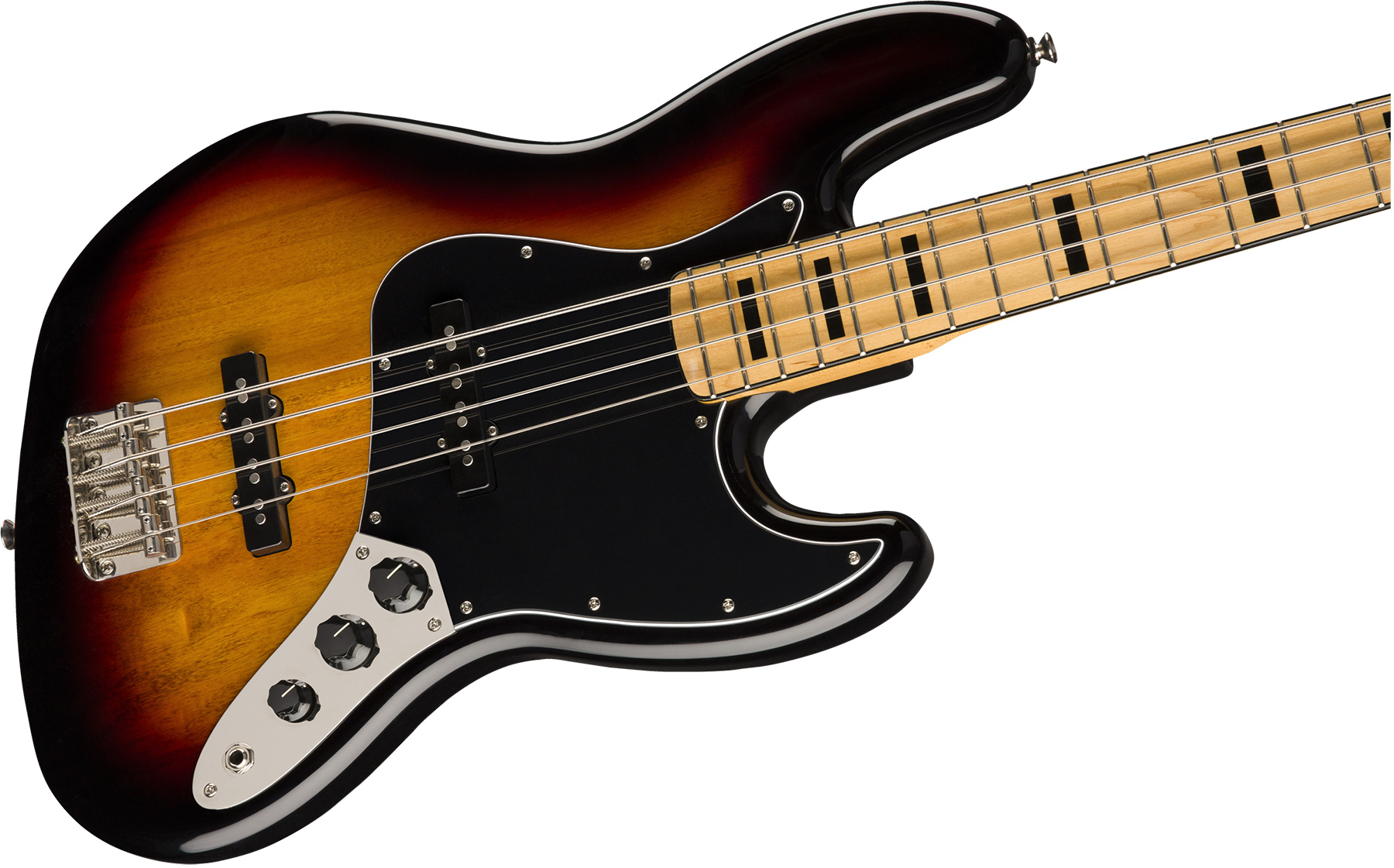 Squier Jazz Bass Classic Vibe 70s 2019 Mn - 3-color Sunburst - Solid body elektrische bas - Variation 3