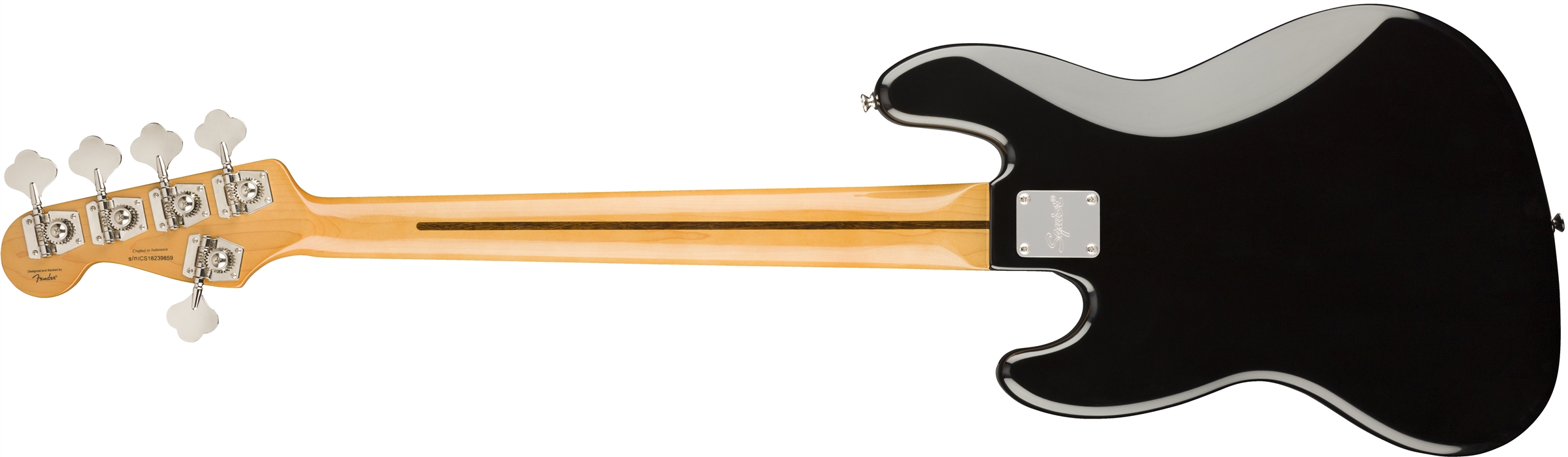 Squier Jazz Bass Classic Vibe 70s V 2019 Mn - Black - Solid body elektrische bas - Variation 1