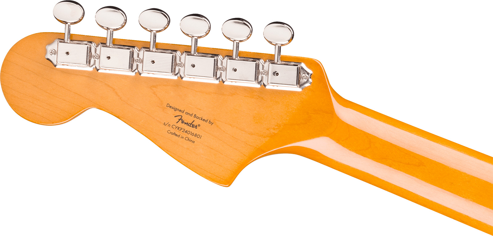 Squier Jazzmaster 60s Classic Vibe 2s Trem Lau - Tahitian Coral - Retro-rock elektrische gitaar - Variation 3