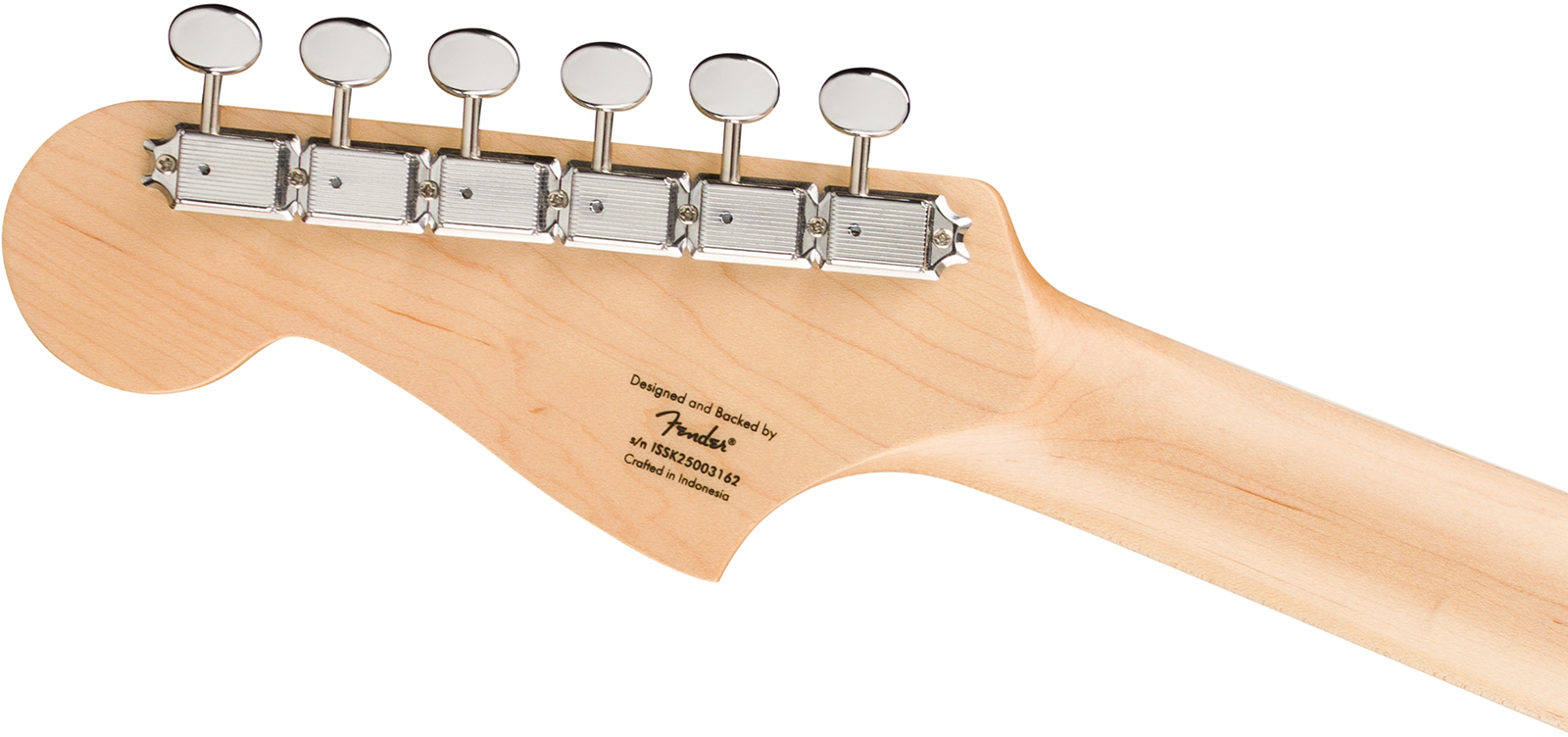 Squier Jazzmaster Baritone Hh Paranormal 2h Ht Lau - Seafoam Green - Retro-rock elektrische gitaar - Variation 4