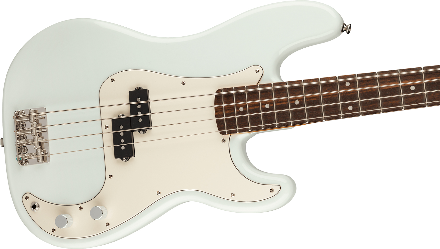 Squier Precision Bass Classic Vibe 60s Fsr Ltd Lau - Sonic Blue - Solid body elektrische bas - Variation 2