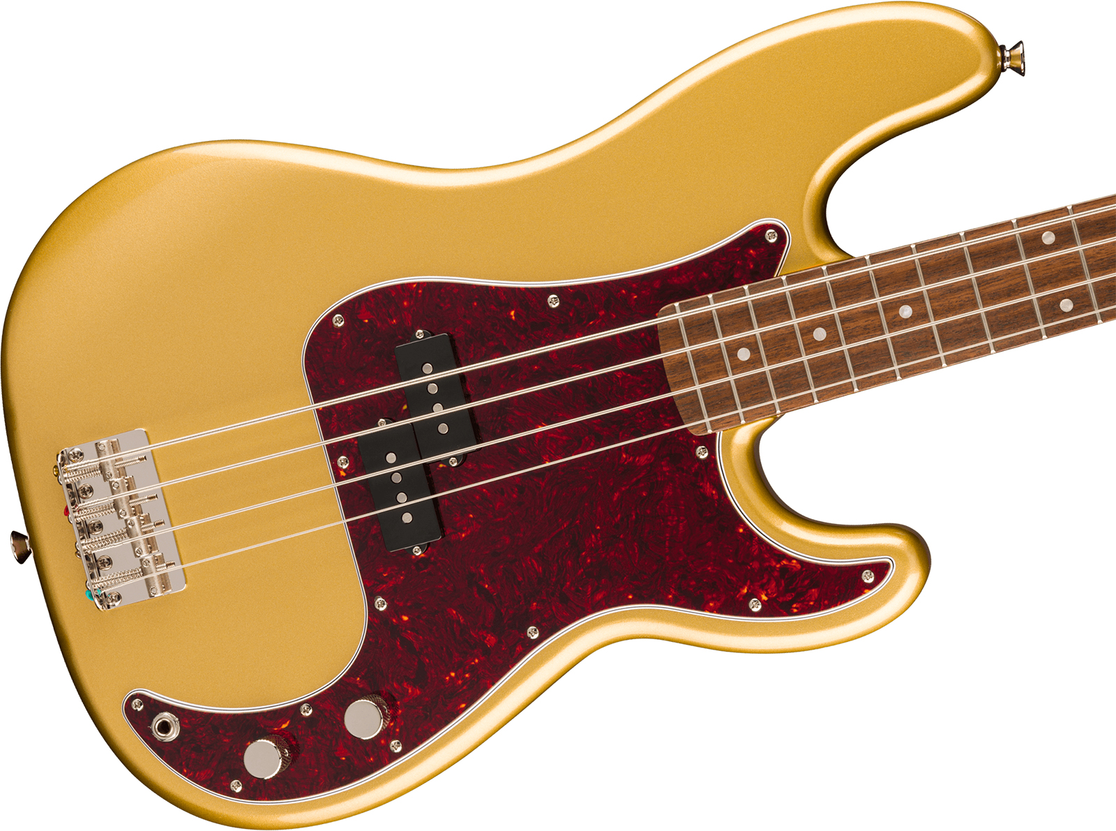 Squier Precision Bass Classic Vibe Fsr Ltd Lau - Aztec Gold - Solid body elektrische bas - Variation 2