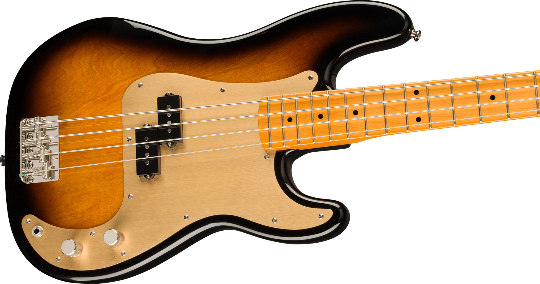 Squier Precision Bass Late '50s Classic Vibe Fsr Ltd Mn - 2-color Sunburst - Solid body elektrische bas - Variation 2