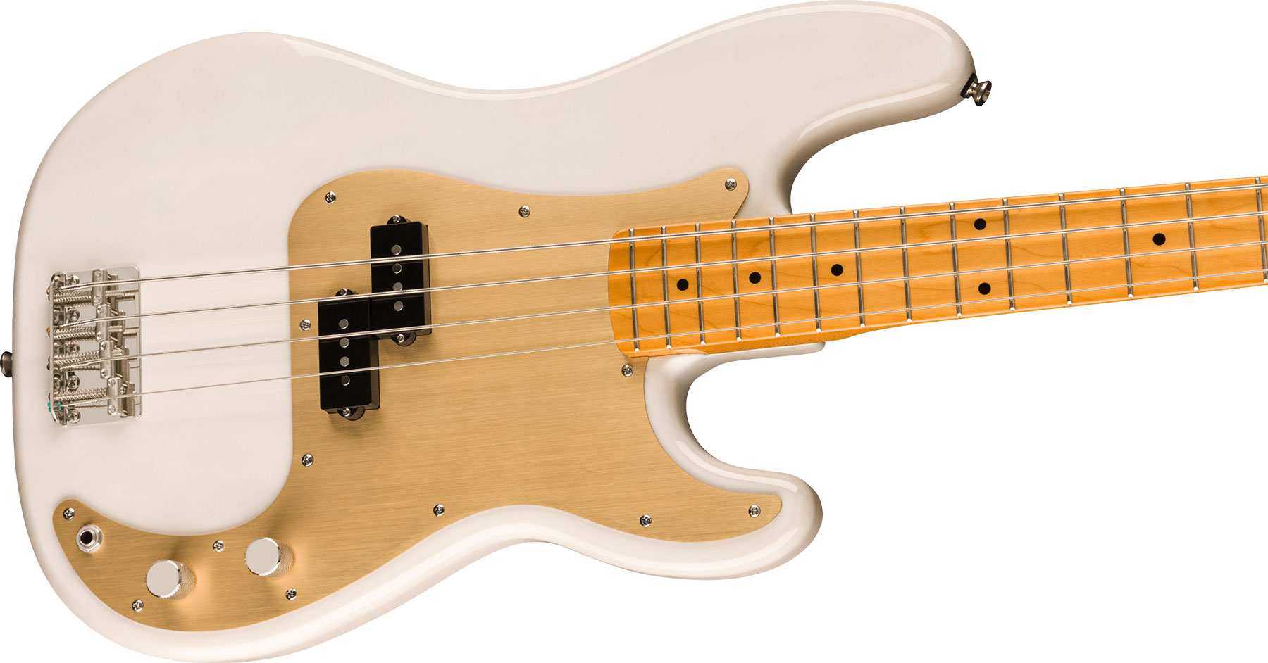 Squier Precision Bass Late '50s Classic Vibe Fsr Ltd Mn - White Blonde - Solid body elektrische bas - Variation 2