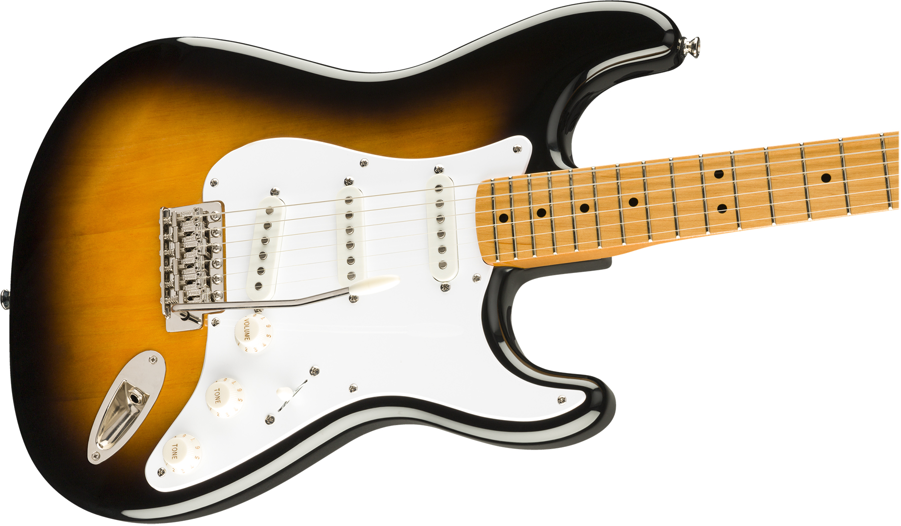 Squier Strat '50s Classic Vibe 2019 Mn 2019 - 2-color Sunburst - Elektrische gitaar in Str-vorm - Variation 2