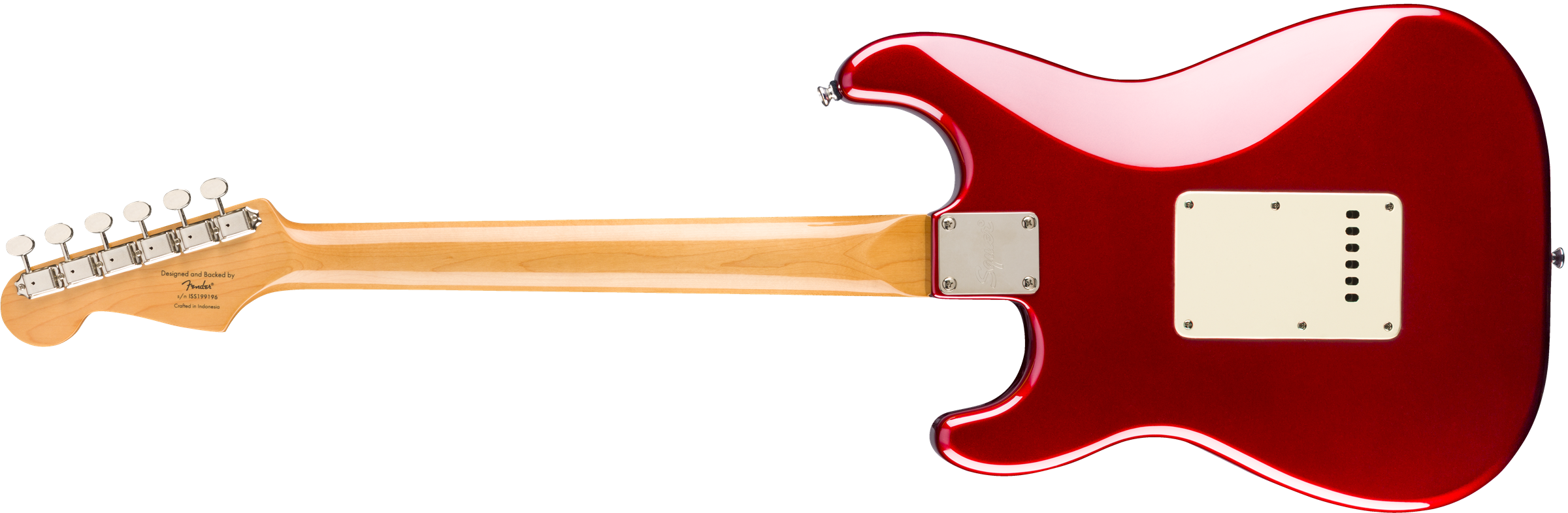 Squier Strat '60s Classic Vibe 2019 Lau 2019 - Candy Apple Red - Elektrische gitaar in Str-vorm - Variation 1