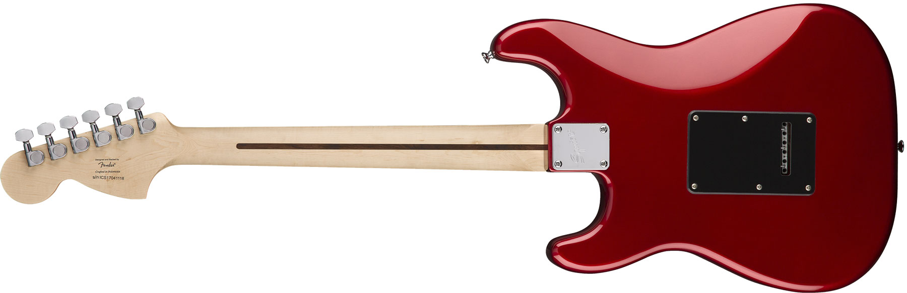 Squier Strat Affinity Hss Pack +fender Frontman 15g Trem Lau - Candy Apple Red - Elektrische gitaar set - Variation 2