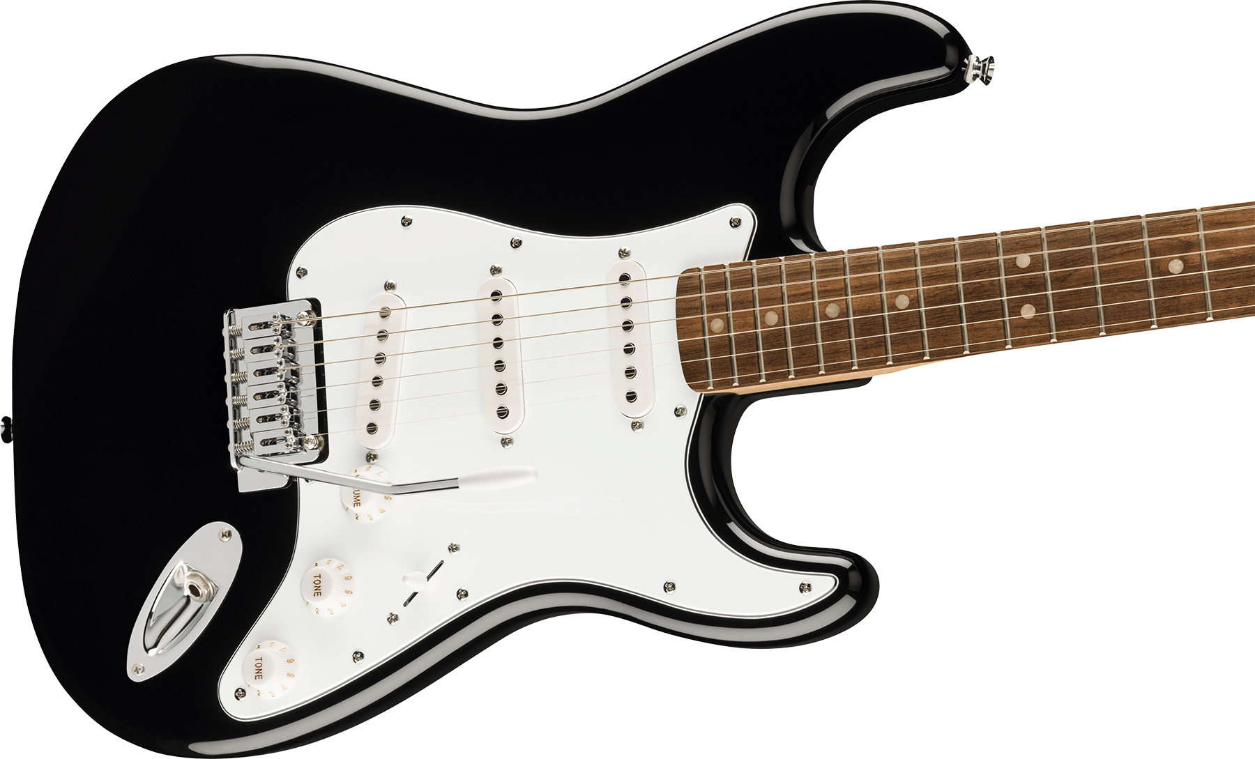 Squier Strat Affinity + Mustang Micro Pack 3s Trem Lau - Black - Elektrische gitaar set - Variation 3