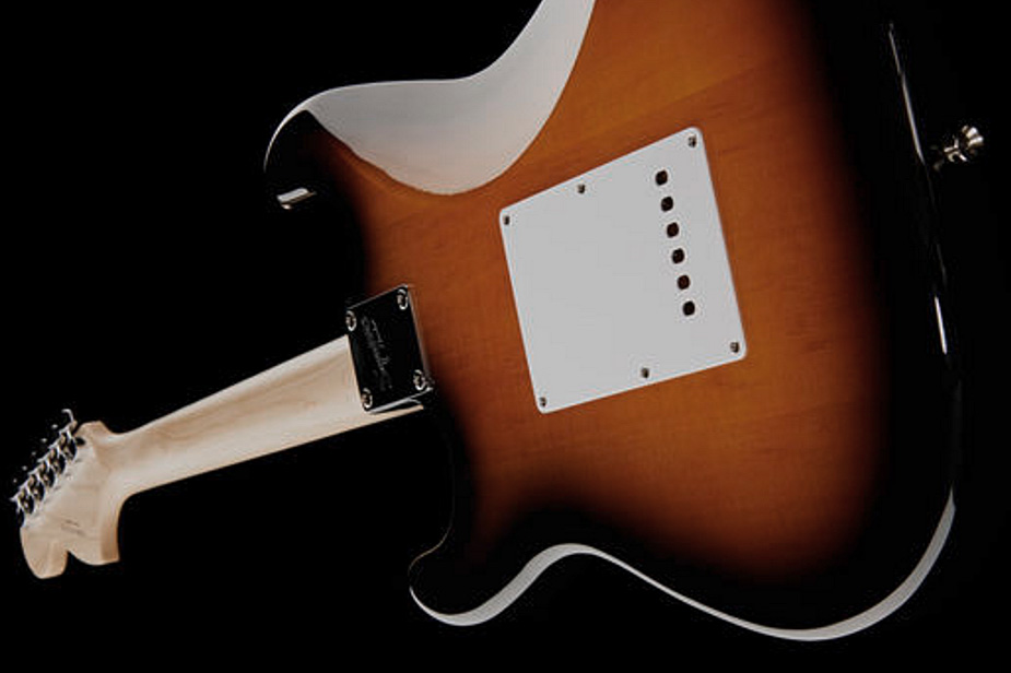 Squier Strat Affinity Series 3s Lau - Brown Sunburst - Elektrische gitaar in Str-vorm - Variation 3