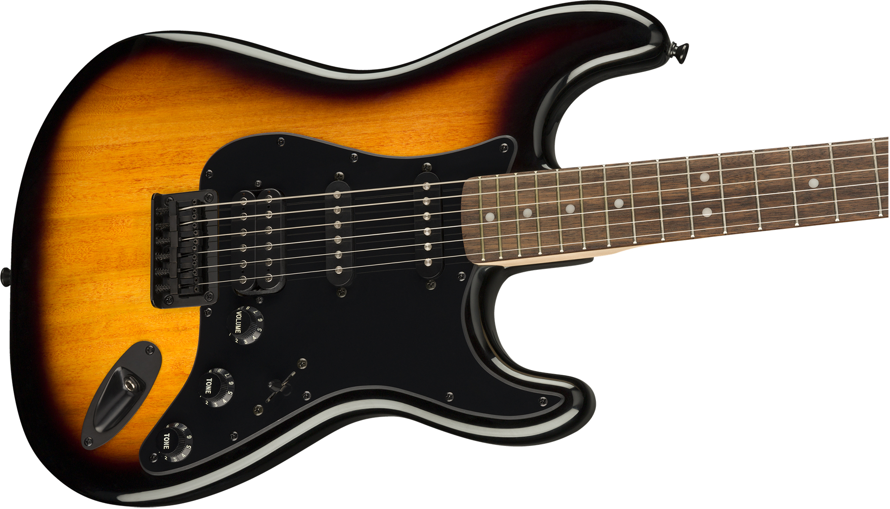 Squier Strat Bullet Fsr Ltd Hss Ht Lau - 2-color Sunburst - Elektrische gitaar in Str-vorm - Variation 2